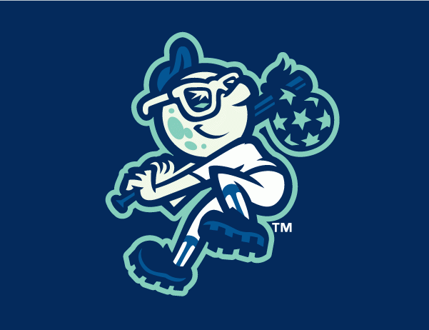 Asheville Tourists 2011-Pres Cap Logo 2 iron on paper